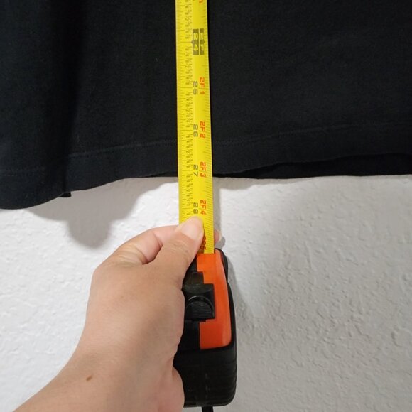 YSL Uniform Top Shirt Black Long Sleeve Size Medium Organic Cotton Blend - Picture 3 of 6